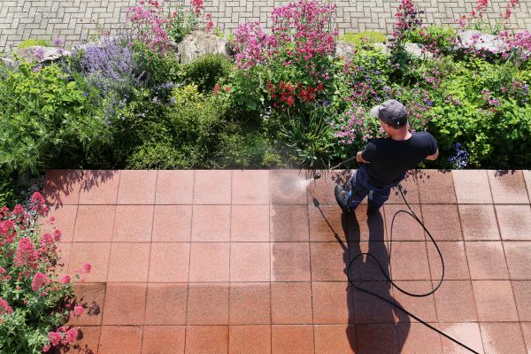 Patio Power Washing in Fairfax