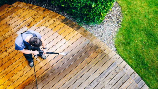 Deck Pressure Cleaning in Fairfax